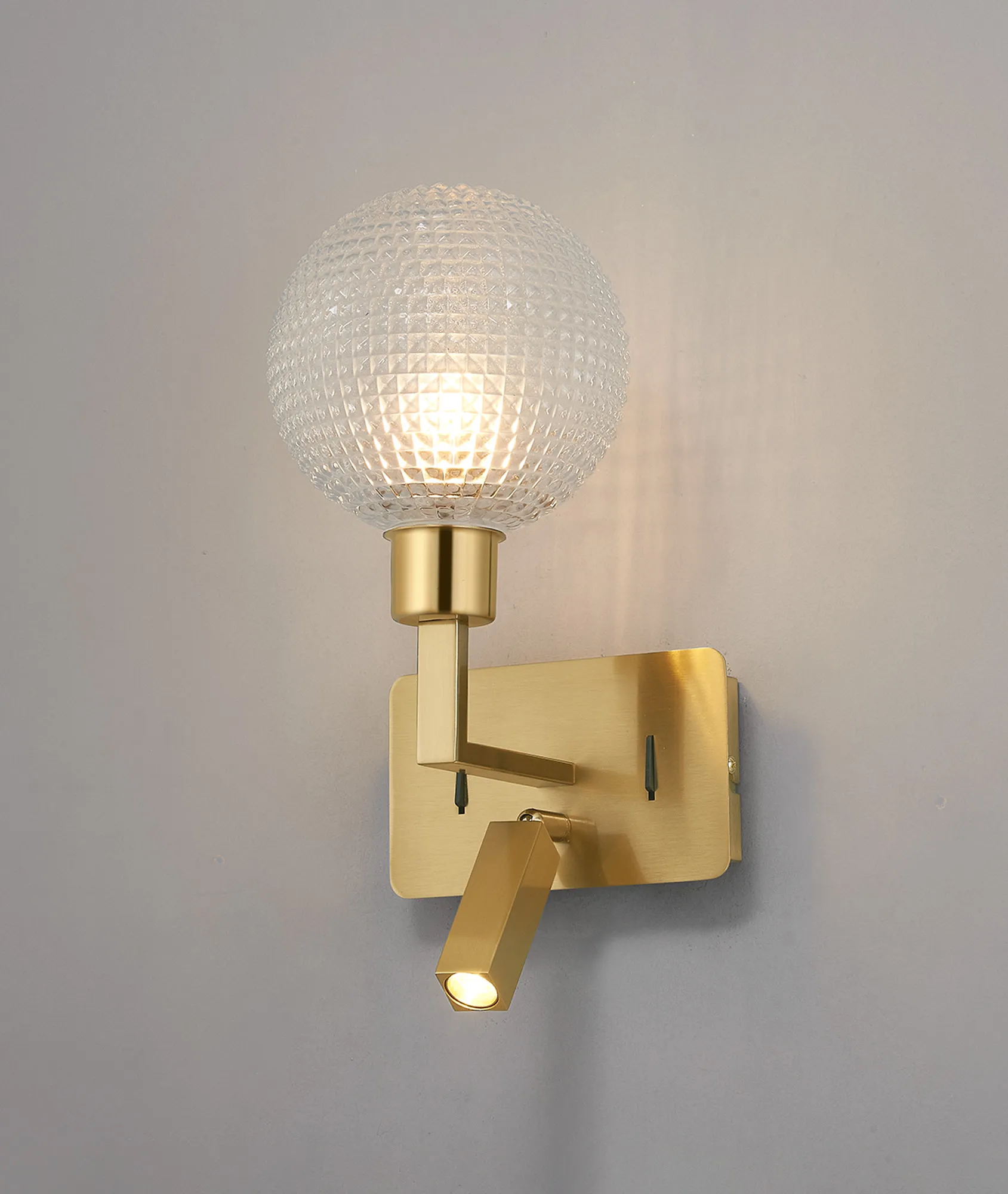 Baxter Brass Gold Wall Lights Deco Reading Lights